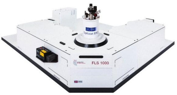 图 1. FLS1000 荧光光谱仪配置牛津液氮低温恒温控制器，用于测试低温下磷光光谱.png