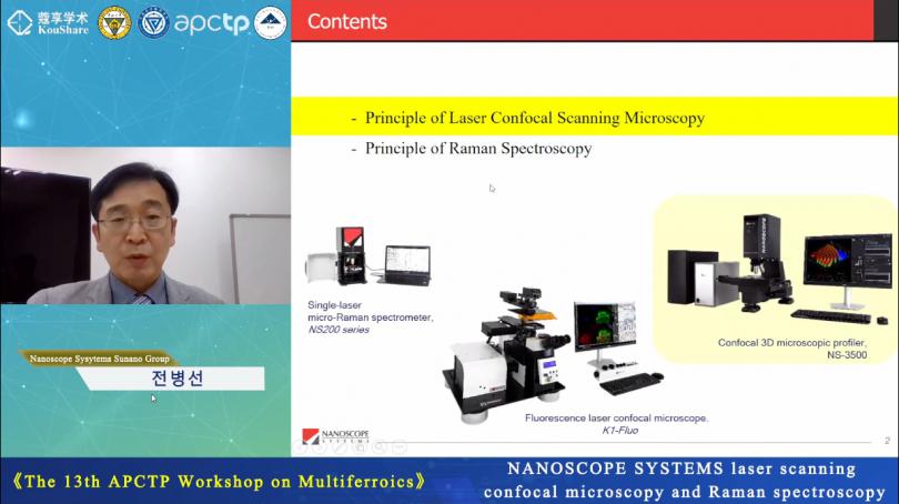 Nanoscope Systems参加第十三届APCTP 国际会议