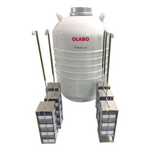 OLABO欧莱博方提桶液氮罐YDS-30-125-F