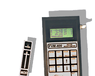 美国MEDA FVM400手持式三轴磁通门计/高斯计