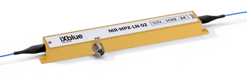 iXblue近红外1㎛调制器： 低半波电压，超带宽，高激光承