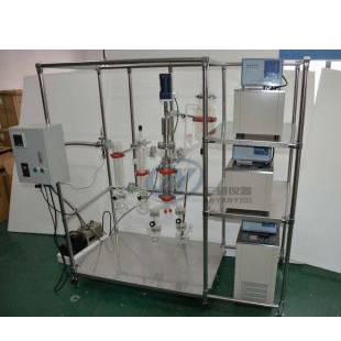 精油提纯分子蒸馏仪 316薄膜蒸发器 AYAN-F100