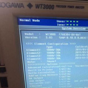 横河-WT3000T 回收<em>功率分析仪</em>WT3000T