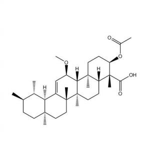 乙酰11α-甲氧基-β乳香酸   CAS ：918548-43-3