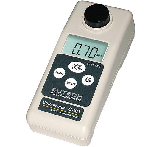 美国Eutech优特  Thermo Scientific™  C 401 便携式余氯/总氯测量仪