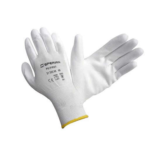霍尼韦尔 尼龙PU涂层耐磨工作手套白色
