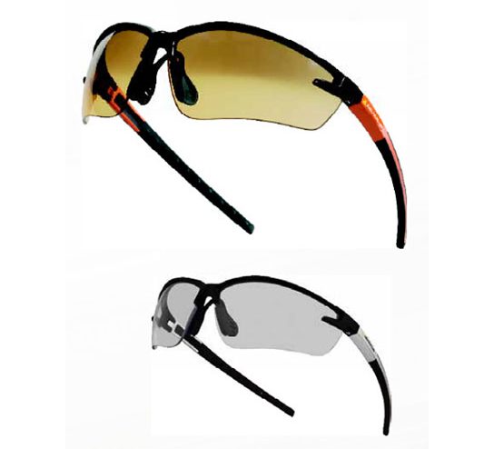 代尔塔 FUJI2 GRADIENT/FUJI2 CLEAR时尚款整片式渐变色防护眼镜