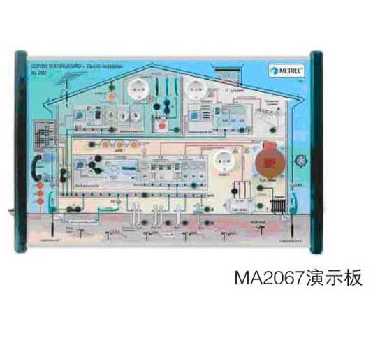德国METREL美翠MA2067建筑电气安装测试教学演示板