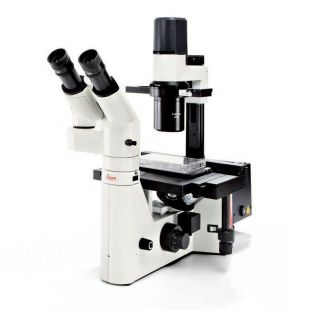 二手徕卡/leica dmil 倒置三色荧光相差显微镜