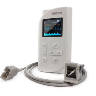 麦迪特手持式脉搏血氧仪Fos2 Plus居家监测