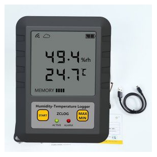 合肥智测电子壁挂式环境温湿度监测 洁净区温度记录298HT智能温湿度记录仪监测系统