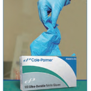 Cole-Parmer  9寸乳胶手套 9寸 12寸一次性丁腈手套 