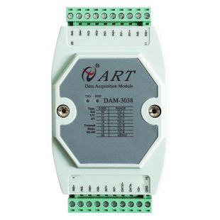 阿尔泰科技485接口DAM3038热电偶采集模块