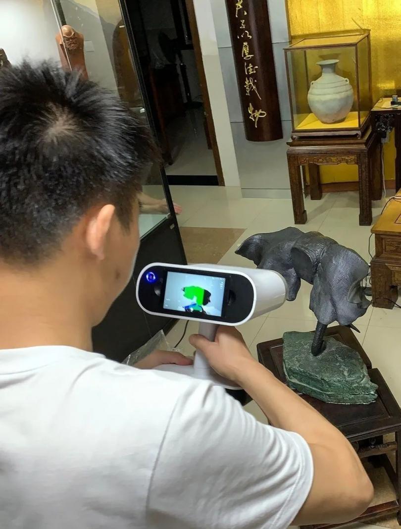 沪敖3D助力齐钰阁艺术馆成就艺术品三维数字化