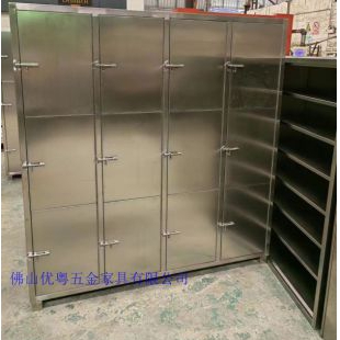 广州不锈钢储物柜不锈钢带抽屉柜316不锈钢柜定做