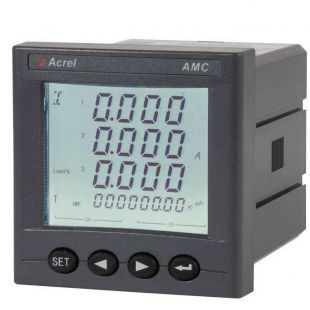 安科瑞AMC96L-E4/HKC三相四线智能多功能电表嵌入安装开孔92*92mm