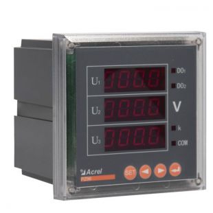 安科瑞PZ96-AV3 三相数显电压表可选 485通讯开关量数字式电压表