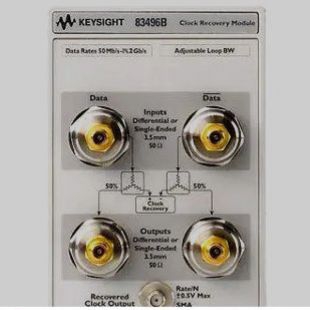 是德科技83496B-101具有相位噪声分析功能的光时钟恢复模块