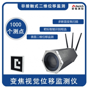 深圳安锐发布全球首款基于机器视觉的变焦视觉位移监测平台