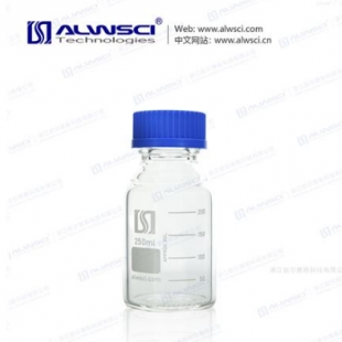 GL45藍蓋試劑瓶螺口管制瓶高硼硅ALWSCI