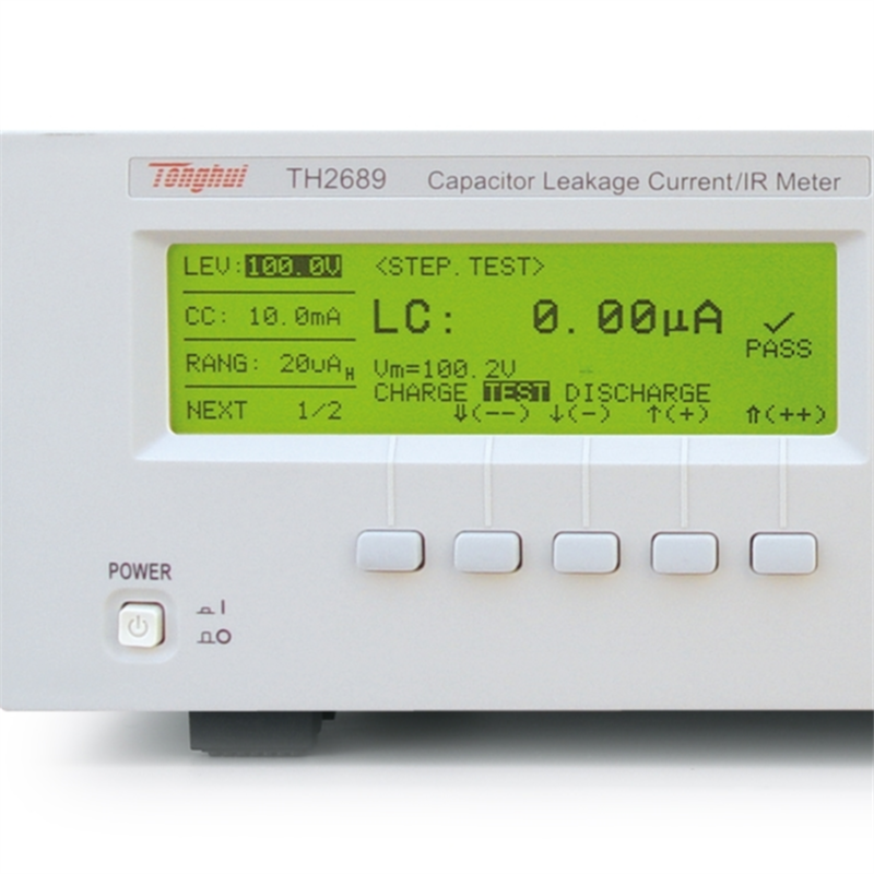 TH2689<em>电容</em>器漏电流绝缘电阻仪
