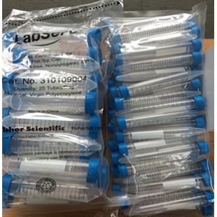 LabServ 塑料离心管 无菌 PP支架袋装离心管 310109001