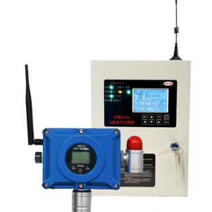 加油站可燃气体探测报警器装置磁吸电池无线免布线加油机油气检测