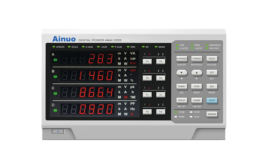 艾诺三相高精度功率分析仪ANPM300/ANPM600