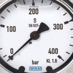 WIKA威卡波导管压力表0-400bar/213.53.63633.34612.34EN