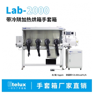 Lab2000厌氧真空手套箱带冷阱加热烘箱