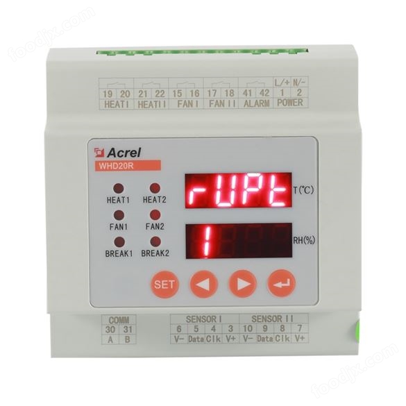 安科瑞WHD-4820R-11环网柜温湿度控制器