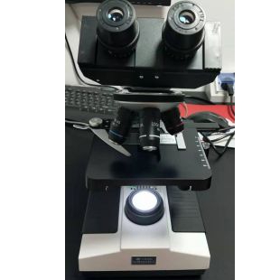 测维双目生物显微镜LW100B