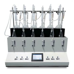 酒精SO2检测仪CHSO2-6药材硫化物蒸馏仪