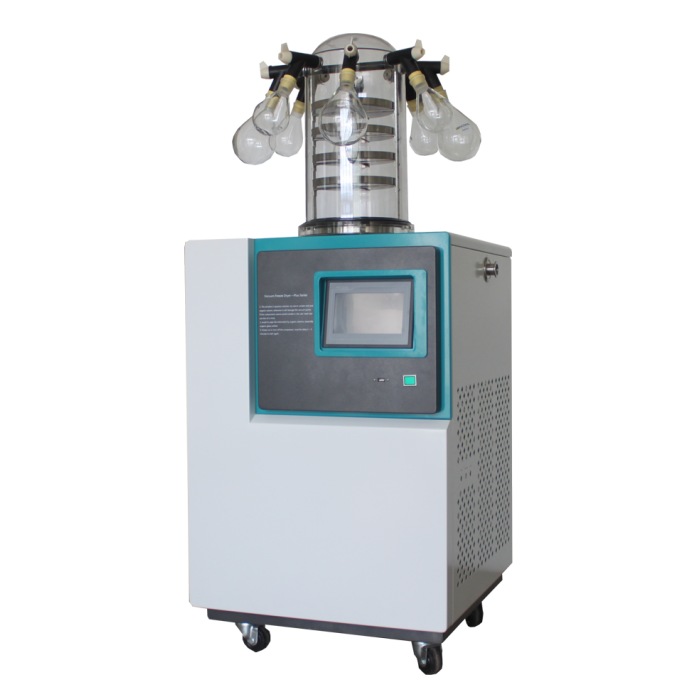实验室真空冷冻干燥机（立式 -110℃）挂瓶普通型 0.12㎡|FD-1C-110+|博医康