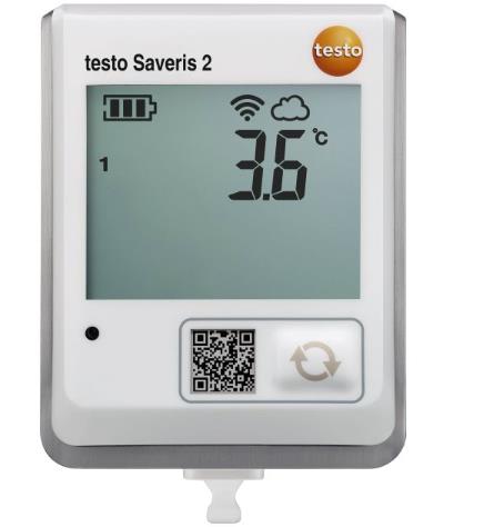 WiFi 温度记录仪 带显示和内置NTC温度探头|testo Saveris 2 T1|Testo/德图