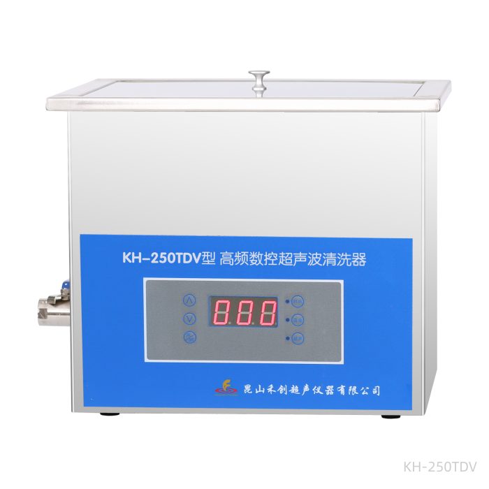 台式高频数控超声波清洗器 13L 80kHz|KH-250TDV|昆山禾创