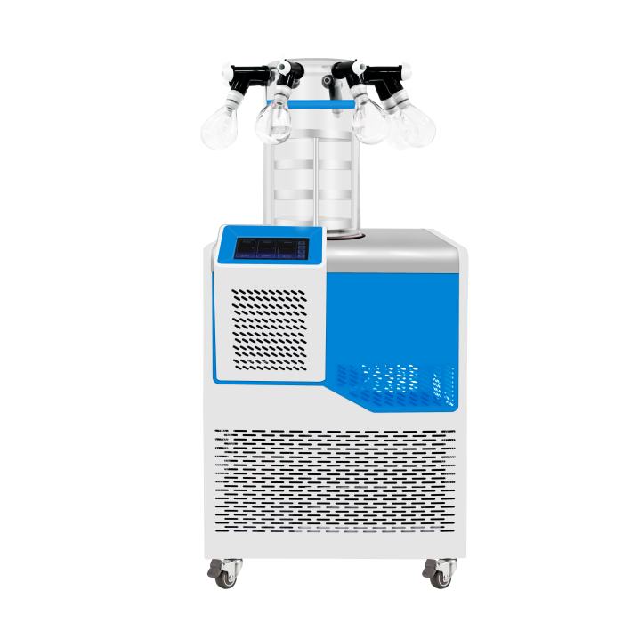 真空冷冻干燥机 多歧管型 -60℃ 0.18㎡|HXLG-18-50D|上海沪析