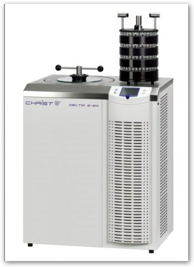 实验室工艺型冻干机 -55℃ 1.1㎡ 45L||Delta 1-24 LSC plus|Christ