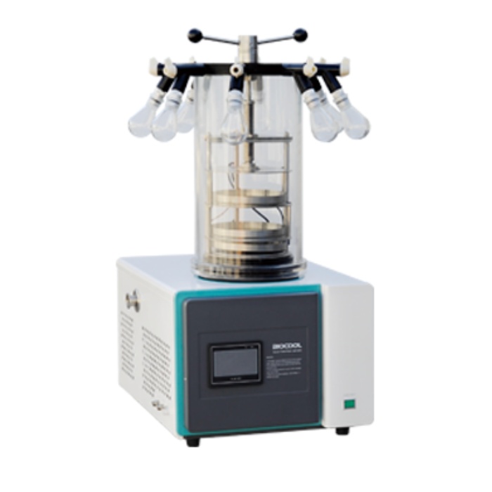 标准型实验室真空冷冻干燥机（台式-55℃）挂瓶压塞型 0.08㎡|LAB-1D-50|博医康