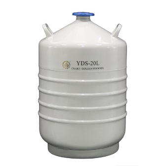 液氮型液氮生物容器 20L，口径50mm （不含蓝色锁盖）|YDS-20L(不含提筒和颈口保护圈)|金凤