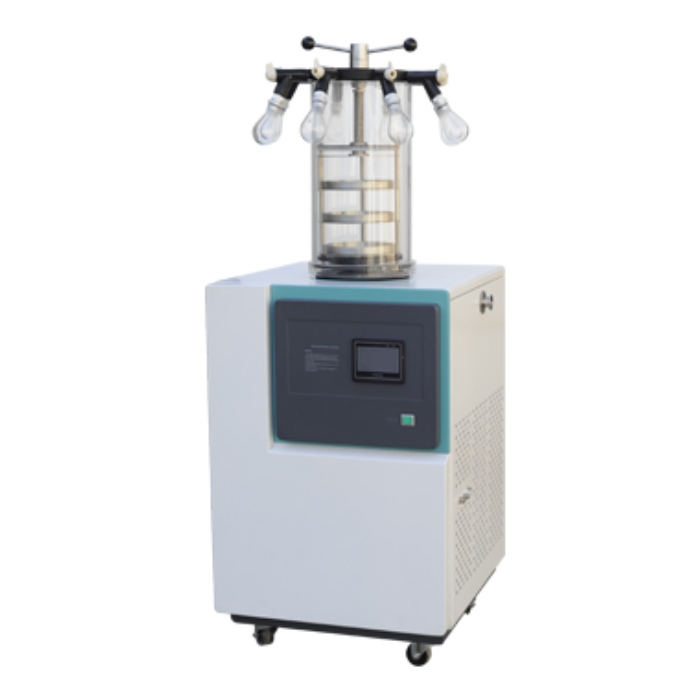 标准型实验室真空冷冻干燥机（立式 -110℃）挂瓶压塞型 0.08㎡|Lab-1D-110|博医康