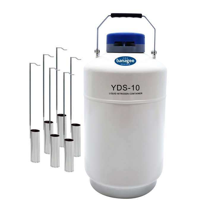液相 液氮罐（圆提桶） 10L 口径 50mm|YDS-10|四川贝纳吉