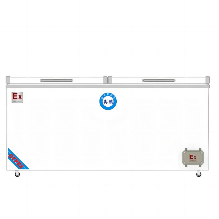 防爆冰箱-卧式冰柜（定制） 800L 双温双室可冷藏冷冻 0℃～10℃/ -18℃～0℃|BL-200WS800L-ST|广东英鹏