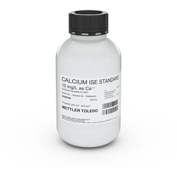 离子校准标准液|钙离子校准标准液10mg/L，500mL|MettlerToledo/梅特勒-托利多