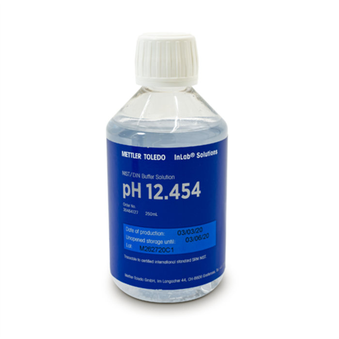 12.454pH缓冲液|NIST/DIN buffer 1瓶x250mL（保质期短，约1个月）|Mettle