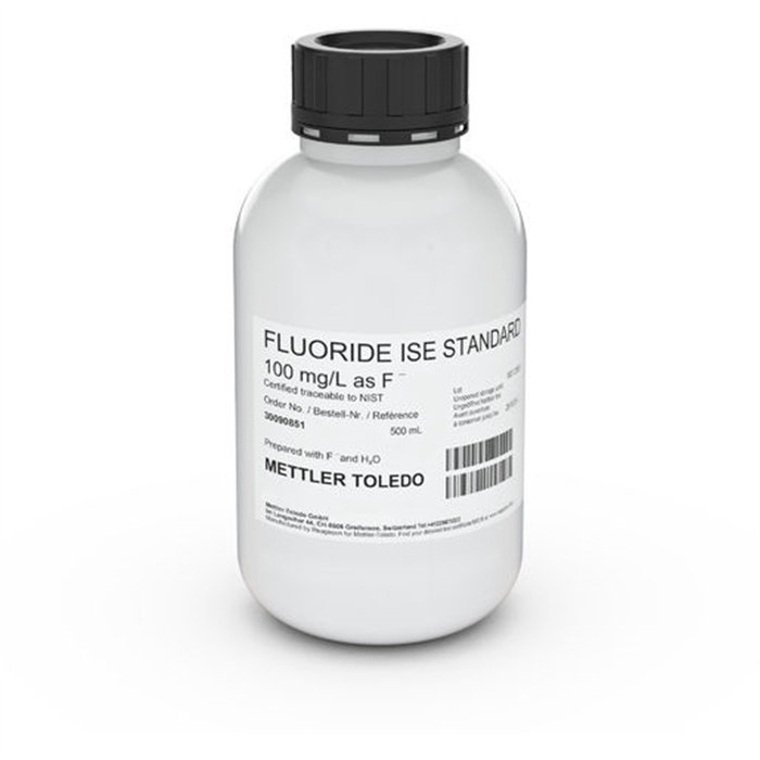 离子校准标准液|氟离子校准标准液100mg/L，500mL|MettlerToledo/梅特勒-托利多