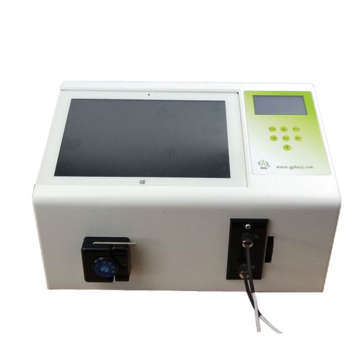 电脑核酸蛋白检测仪（LCD中英文显示及色谱工作站）(内置触摸式平板电脑+高精度恒流泵）|HDB-4T|青浦沪
