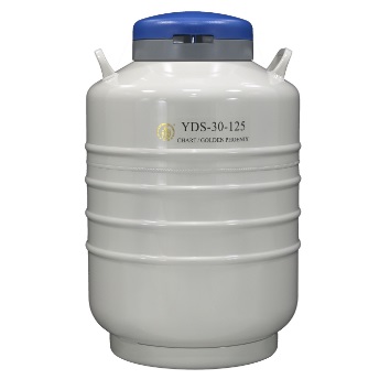 贮存型液氮生物容器 31.5L，口径125mm （不含蓝色锁盖）|YDS-30-125(含6个四层（每层5*