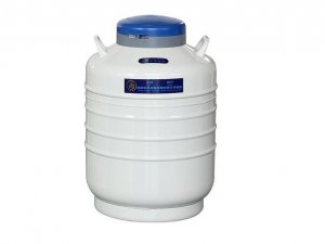 运输型液氮生物容器 50L，口径125mm （不含蓝色锁盖）|YDS-50B-125(含6个276mm高的圆形提筒)|金凤