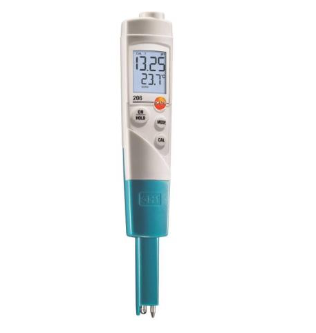 pH酸碱度/温度测量仪|testo 206 pH1|Testo/德图